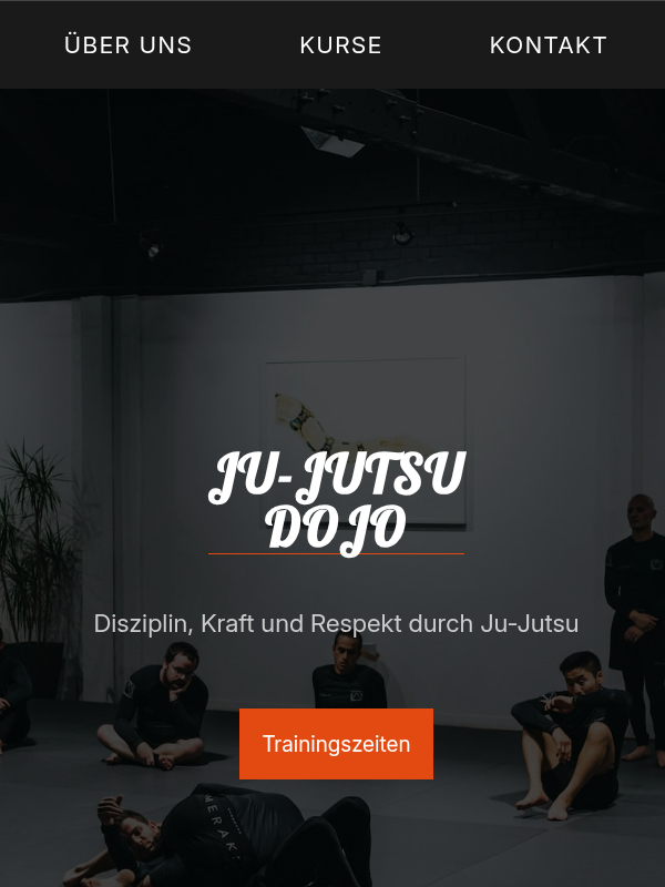 Webseite: Ju Jutsu